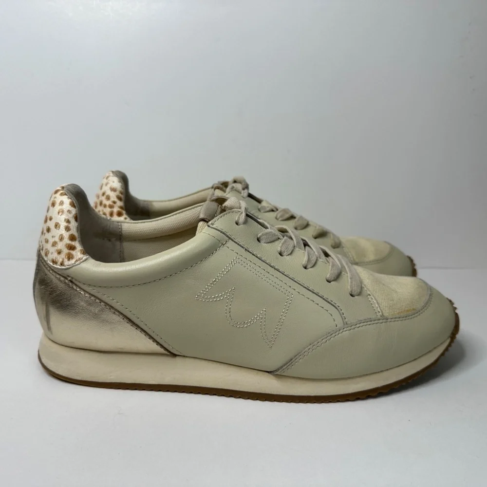 Birdies The Roadrunner Low Top Retro Lace Up Shoes in Dune Women's Size 11